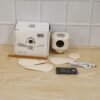 3 in 1 Rechargeable Camping Fan with LED Light Timer and Hanging Hook (1 Pc)
