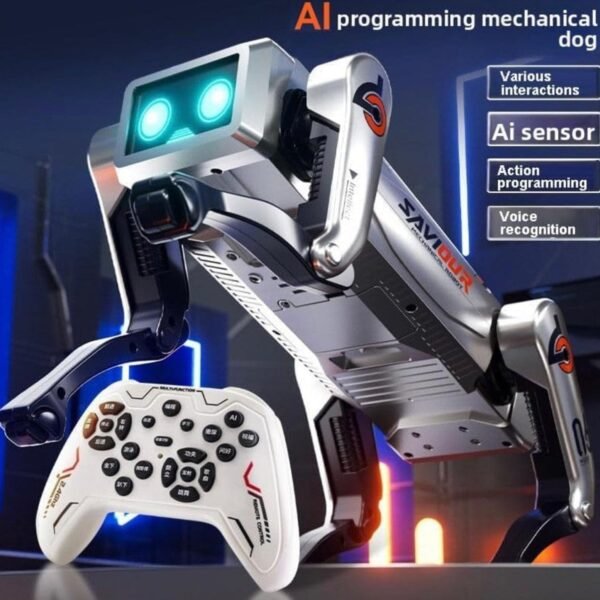 AI Robot Dog Toy – Interactive & Remote-Controlled for Kids