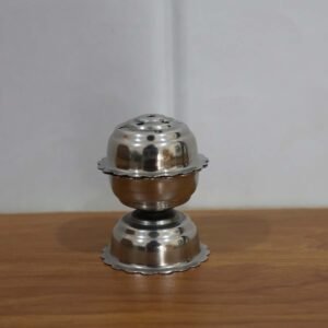 Lotus Agarbatti Stand – Durable Steel Incense Holder for Pooja