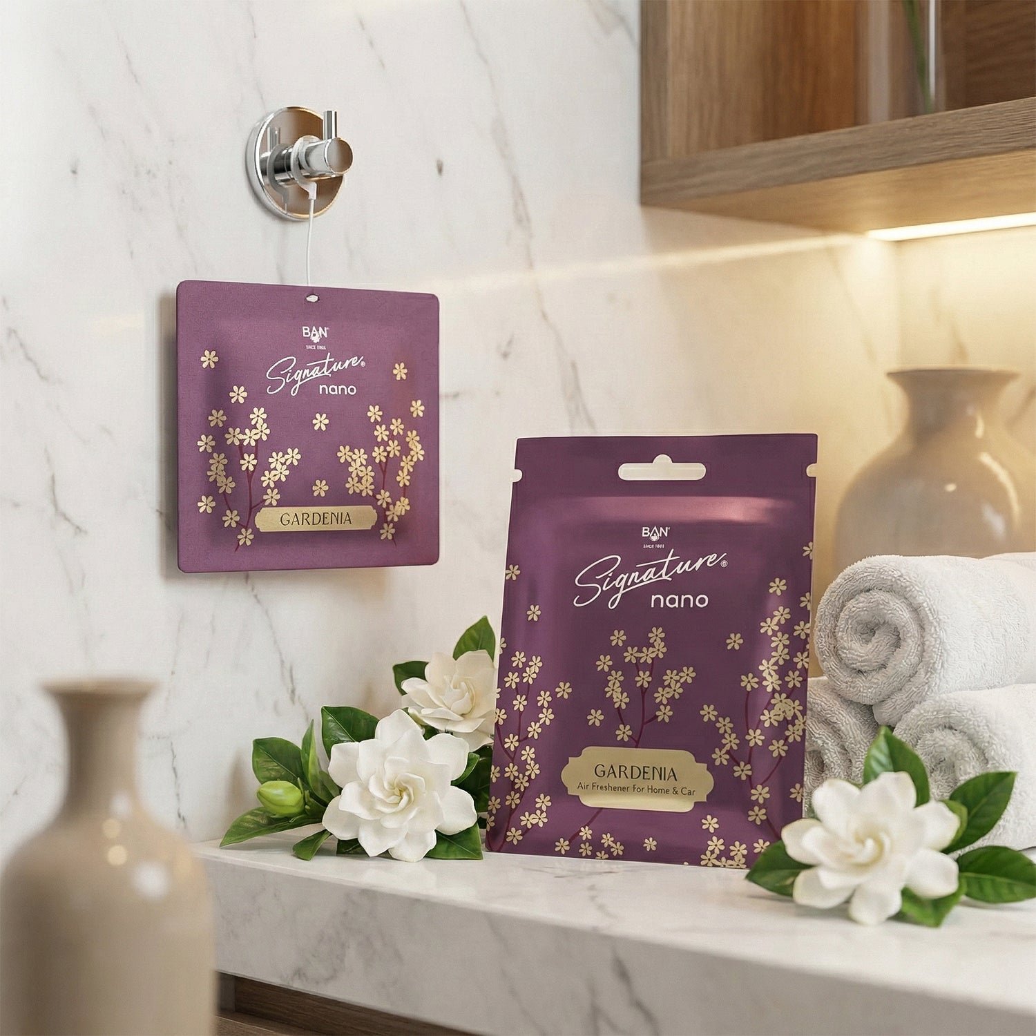 Gardenia Air Freshener Sachet – Long-Lasting Floral Aroma
