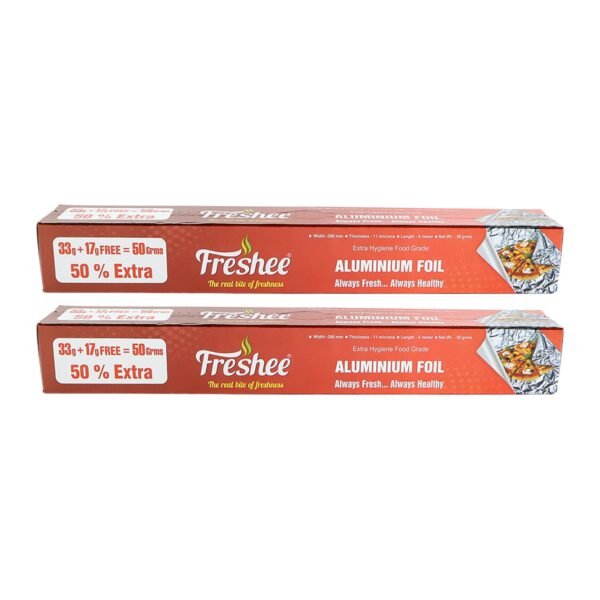 Aluminium Foil Twin Pack – Heavy-Duty Kitchen Wrap & Grill