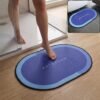 Anti-Slip Bathroom Floor Mat, Super Absorbent Quick-Dry Bath Mat (1 Pc)