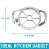 Heavy Duty Stainless Steel Apple Cutter & Slicer – Effortless & Precise