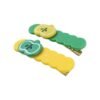 Apple Design Hair Clips, Colorful 4-Pc Set for Girls