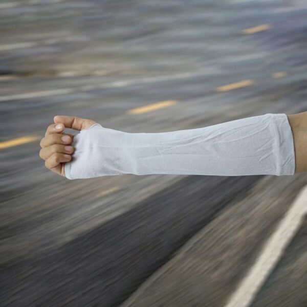 Stretchable Sports Arm Sleeve Pair – Comfortable UV Sun Protection