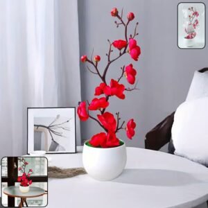 Artificial Flower Pot Plant – Realistic Maintenance-Free Decor