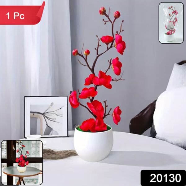 Artificial Flower Pot Plant – Realistic Maintenance-Free Decor