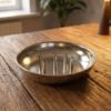 Stainless Steel Agarbatti Stand – Multi-Stick Lotus Incense Holder