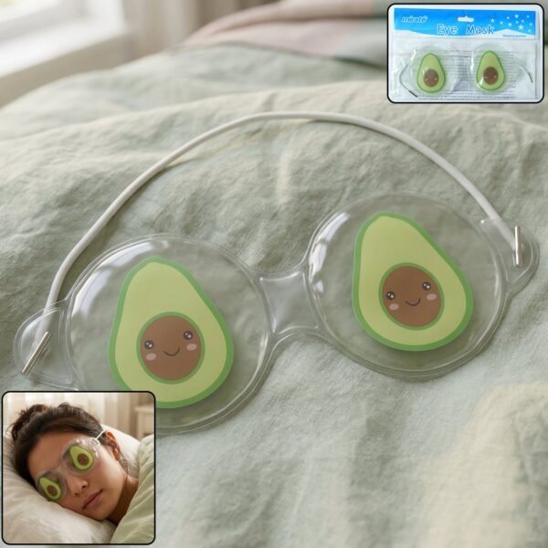 Reusable Eye Cooling Gel Mask – Stress Relief & Dark Circles Care