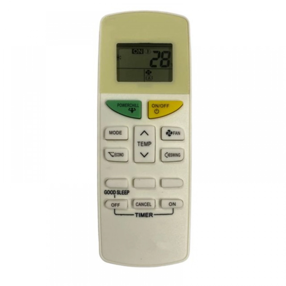 Remote No. 132I (No Backlight), Compatible for Daikin & Daikin Inverter AC Remote Control (Exactly Same Remote will Only Work)