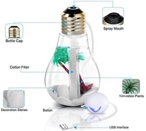 Automatic Air Freshener Humidifier – Cool Mist, LED Light | Velvet Wheels