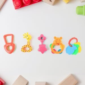 Baby Rattle Toys Set – Safe, Colorful Sensory Play for Infants