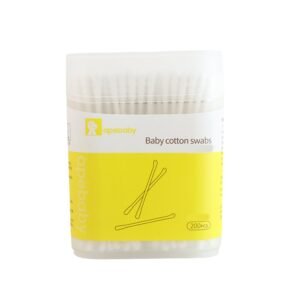 Baby Cotton Swabs – Ultra-Soft Double-Tip Safety, 200 Pc