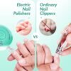 Baby Electric Nail Trimmer – Gentle & Quiet Nail Care Set