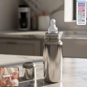 Baby Feeding Bottle Stainless Steel – Durable & Leakproof 250ML