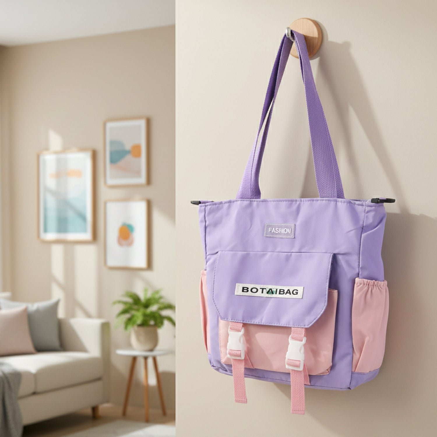 Bag-05_6eef0e7f-ae4e-46ab-8026-4341840bfe78 Multi-Pocket Shoulder Tote Bag โ Spacious & Adjustable Strap