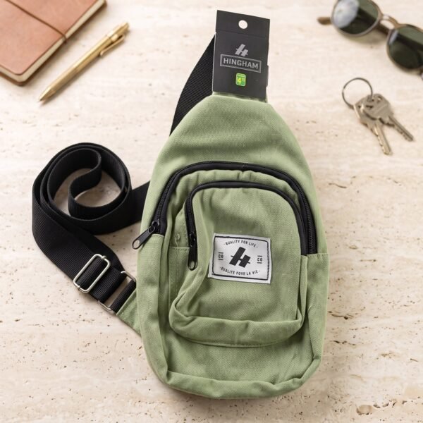 Bag-3_a480ed52-55a6-4424-b7d0-57f6372bb98b.jpg Kids Multi Pocket Sling Crossbody Chest Bag Canvas Bag for Little Boys Girls (1 Pc)