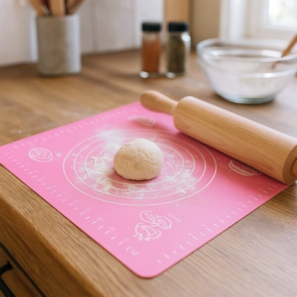 Silicone Baking Mat – Non-Stick with Measurement Guides