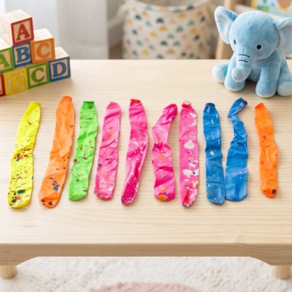 Party Balloons – Long, Twistable, Multicolour for Festive Decor