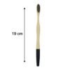 BambooToothbrushBlack-size Bamboo Toothbrush – Eco-Friendly & Soft Charcoal Bristles (mix Desing)