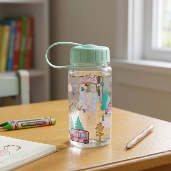 Kids Printed Water Bottle – Leakproof & Lightweight for Daily Use