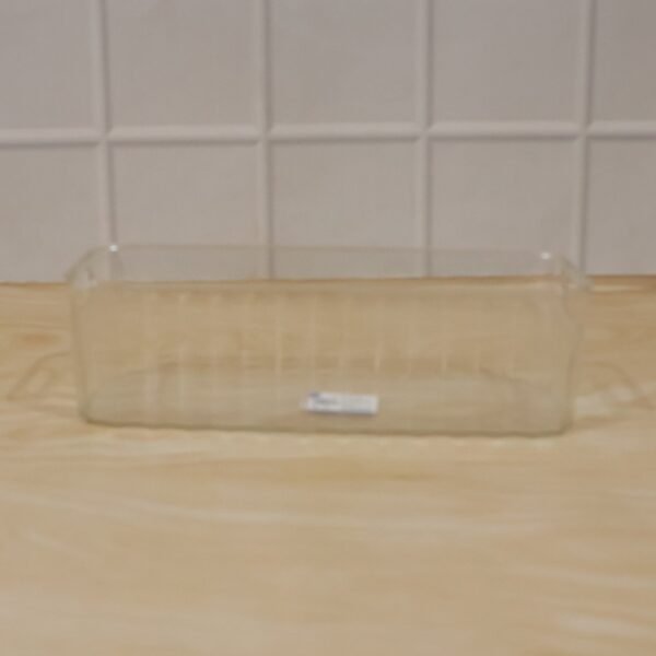 Plastic Fridge Organizer Basket – Clear Storage Solution for Kitchen