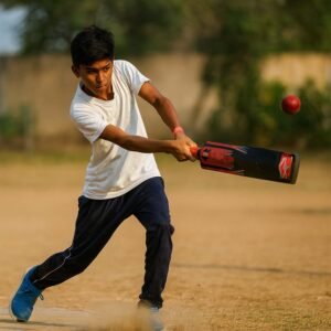 Plastic Cricket Bat – Lightweight Durable Outdoor Bat with Grip