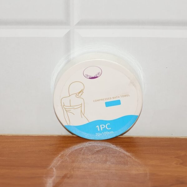 Bathtowel-live Compressed Travel Towel – Soft, Expandable & Hygienic Bath Wipe