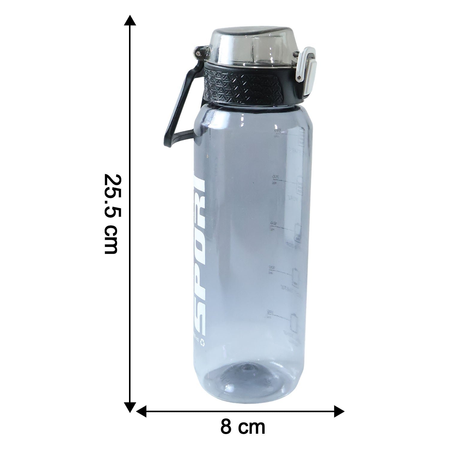 1000 ML Sports Water Bottle – Leakproof Flip Lock for Travel