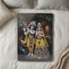 Radha Krishna Wall Frame – Divine Home Decor for Spiritual Spaces