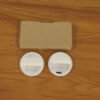 Car Blind Spot Mirror – White Round Set for Enhanced Safety