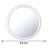 Car Blind Spot Mirror – White Round Set for Enhanced Safety