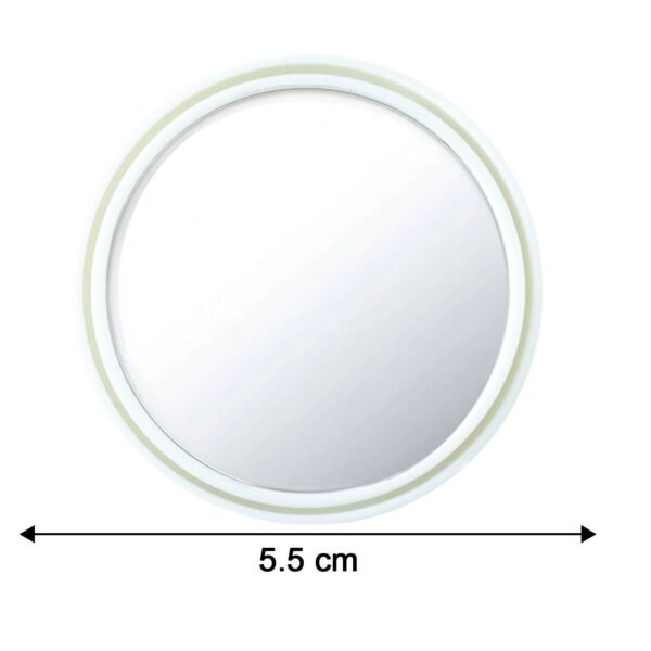 Car Blind Spot Mirror – White Round Set for Enhanced Safety