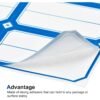 Self-Adhesive Label Stickers – Durable Rectangular Sheets for Organizing
