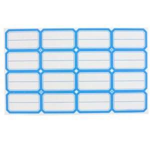 Self-Adhesive Label Stickers – Durable Rectangular Sheets for Organizing