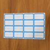 Self-Adhesive Label Stickers – Durable Rectangular Sheets for Organizing