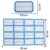 Self-Adhesive Label Stickers – Durable Rectangular Sheets for Organizing