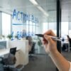 Permanent Marker Pen – Bold Blue Ink with Quick-Dry Formula