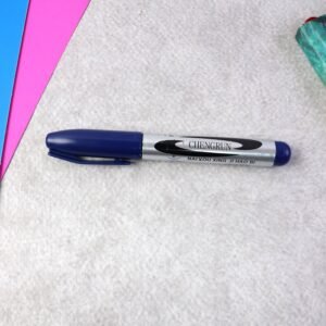 Permanent Marker Pen – Bold Blue Ink with Quick-Dry Formula