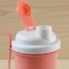 Sports Water Bottle 400ml Leakproof Flip Lid Shaker Tumbler for Gym