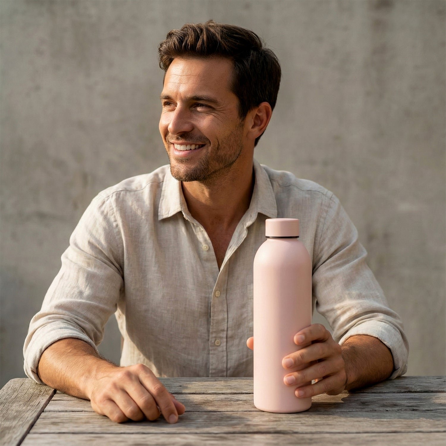 Insulated Stainless Steel Water Bottle – Keeps Drinks Hot & Cold