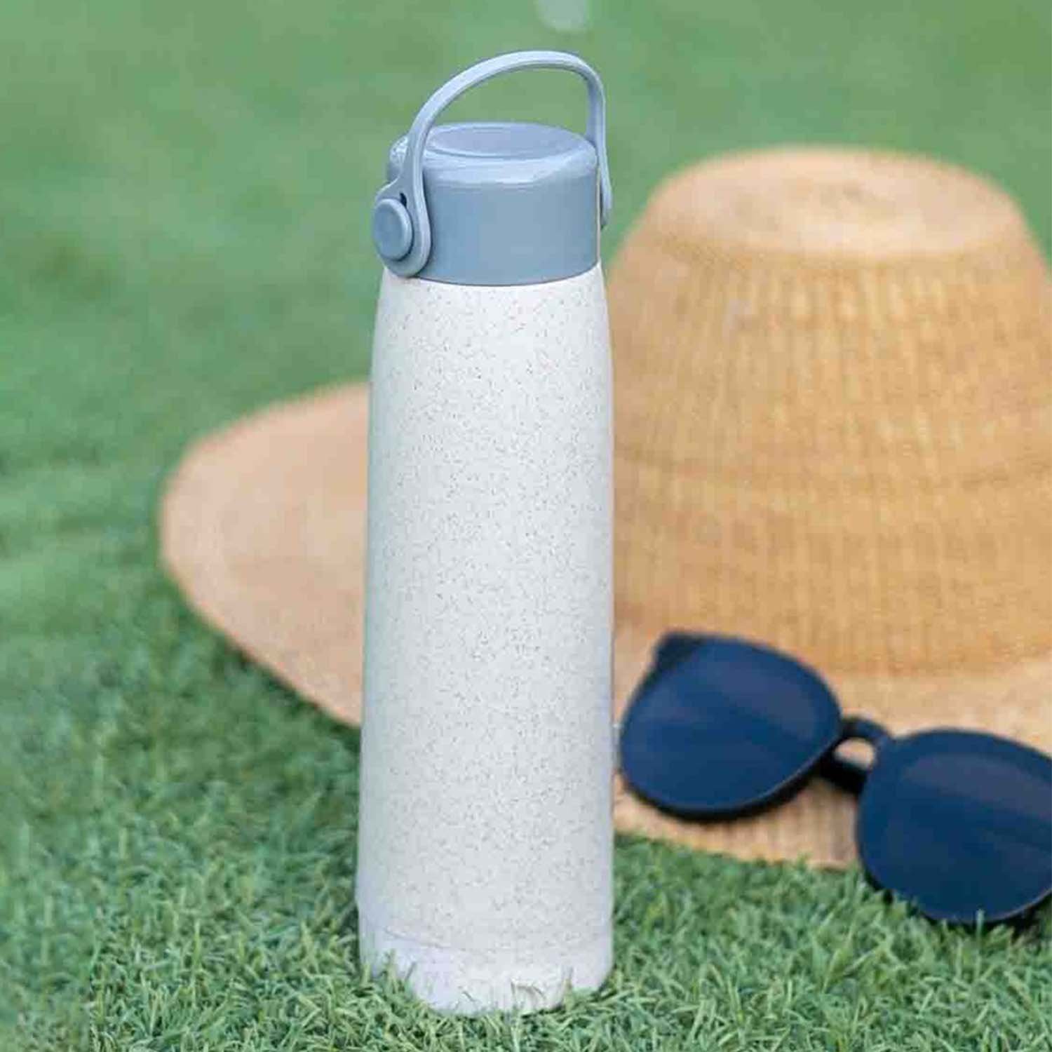 Glass Water Bottle with Phone Holder 380ml | Own Hydrate