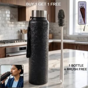 Stainless Steel Water Bottle – Leak-Proof & Thermally Insulated for Daily Use