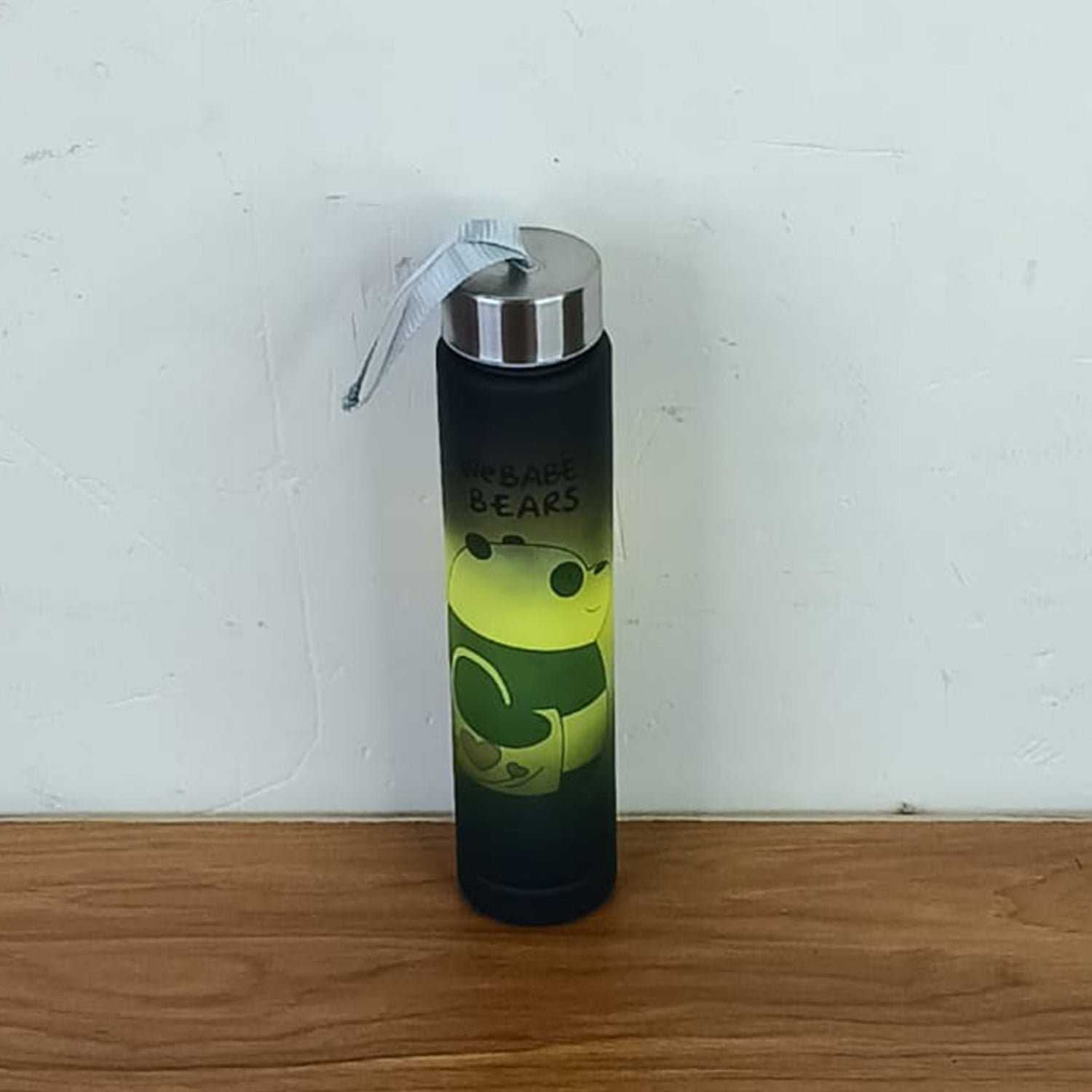 300ml Cartoon Printed Plastic Water Bottle – Leakproof & Portable