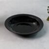 Deep Black Curry & Soup Serving Bowl – Durable & Elegant