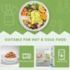 Disposable Food Serving Bowl Set – 360ml Capacity, 10 Pieces