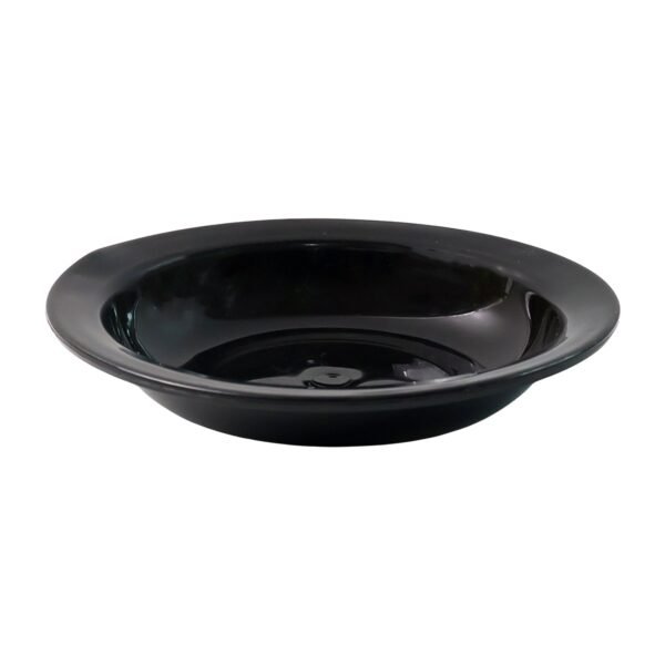 Deep Black Curry & Soup Serving Bowl – Durable & Elegant
