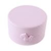 Small Round Storage Box Portable Jewellery Organizer Case with Snap (1 Pc)