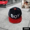 Trendy Boys Printed Fashion Cap – Soft, Stylish Casual Hat