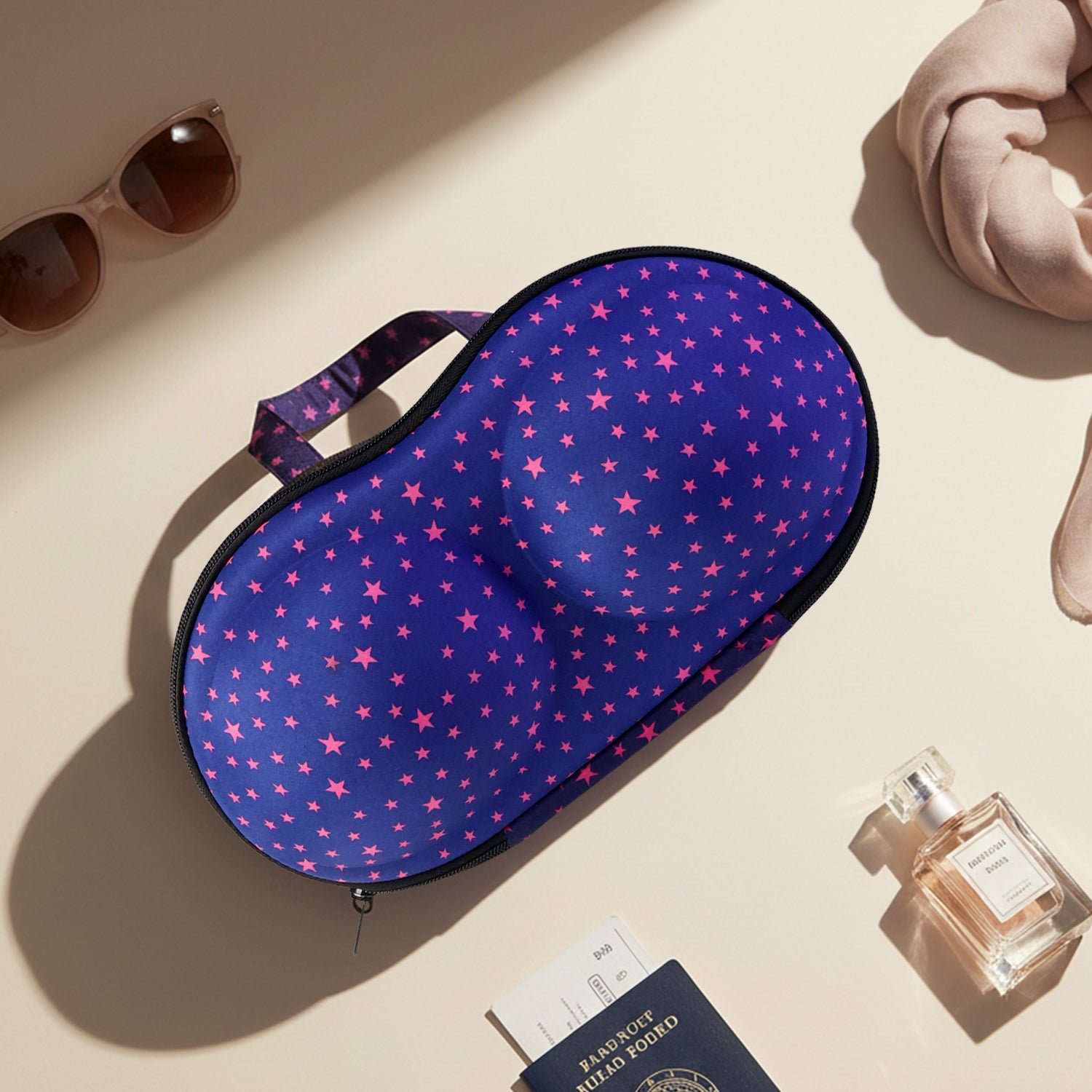 Bra Storage Case – Premium Hard Shell Travel Organizer